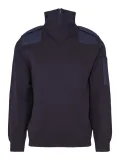 Voss natogenser m/zip, unisex, mørk marine