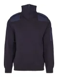 Voss natogenser m/zip, unisex, mørk marine