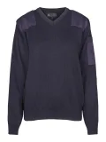 Breim natogenser v-hals, unisex, mørk marine